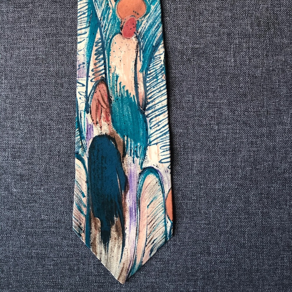 Vintage The Beatles Silk Tie